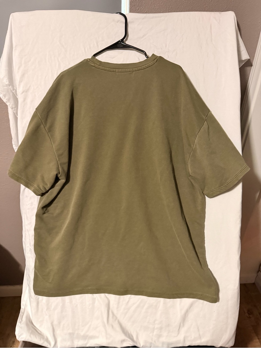Forever 21 Olive Crewneck Short-Sleeve Tee